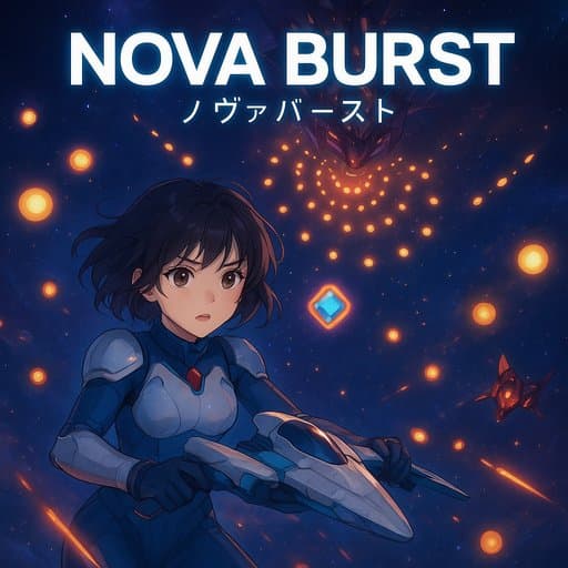 ネオンヴォイド・バースト｜極彩色の弾幕を撃ち抜け！全5ステージ縦スクロールシューティング