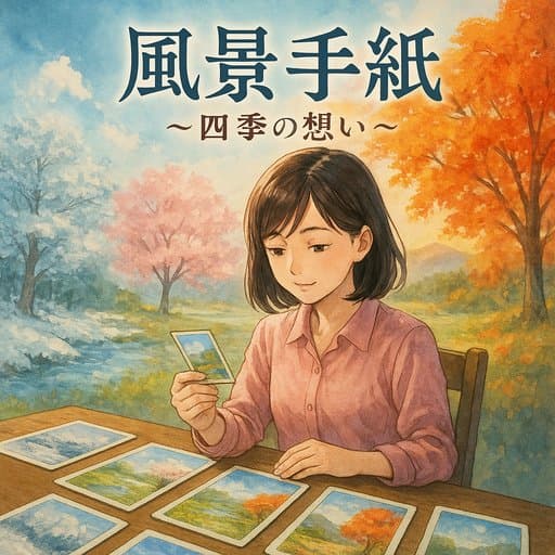 風景手紙 ～四季の想い～｜四季の風景カードで紡ぐ、心に届く手紙づくりカードゲーム