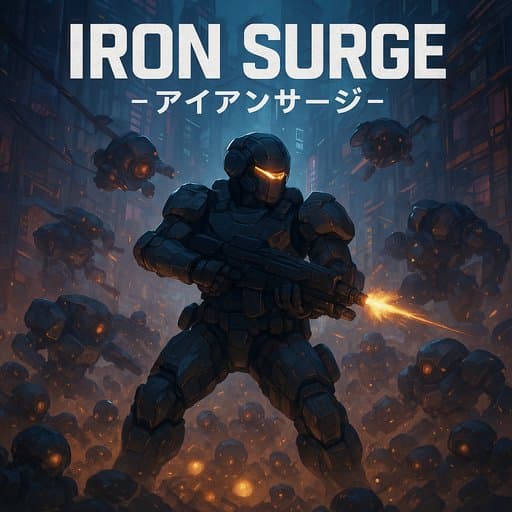 IRON SURGE -アイアンサージ- | サイバーパンク×サバイバルアクションで大量の敵を蹴散らせ！