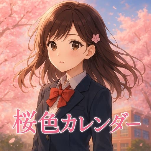 『桜色カレンダー』──春風に揺れる甘酸っぱい学園ラブコメノベル