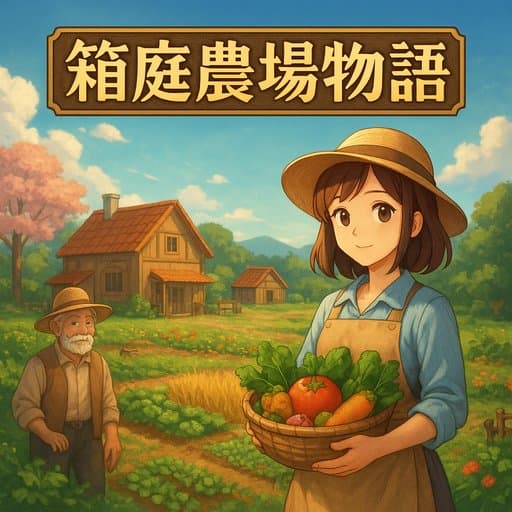 『箱庭農場物語』祖父の農場を一流に育て上げる！四季が巡る本格農場経営シミュレーション