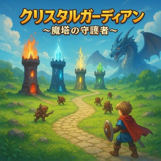 クリスタルガーディアン ～魔塔の守護者～｜4属性の魔法塔で迫りくる魔物を迎え撃つタワーディフェンス