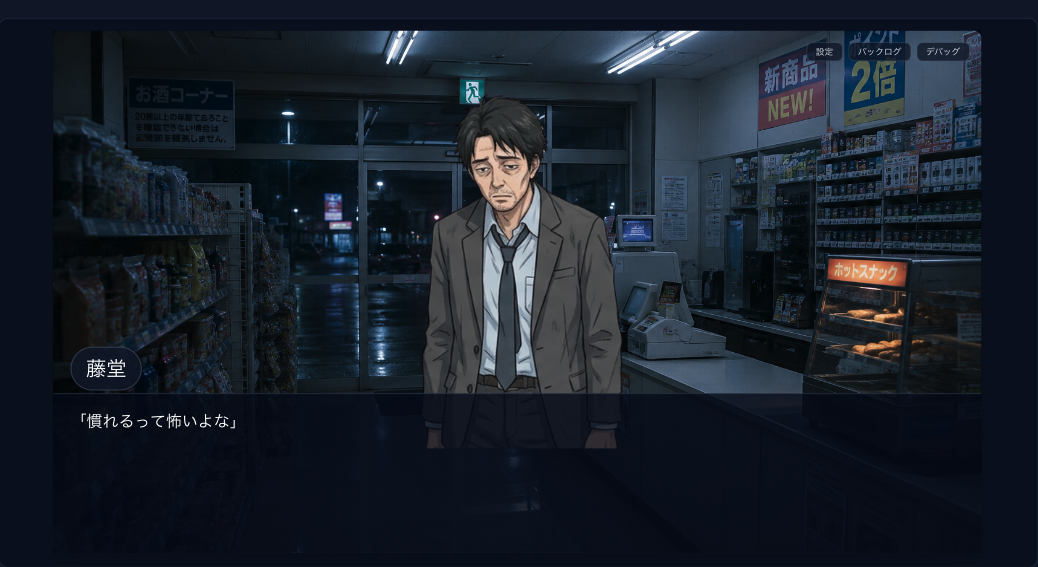 実際のゲーム画面
